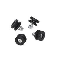 4Pcs Rubber Grommets Spacer Gasket for Motorcycle Rear Trunks Offering Quick Release and Antislip Function 1