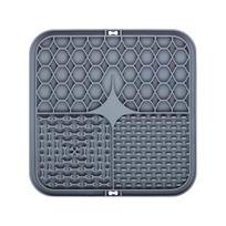 Silicone Pet Licking Mat Slow Feeder Bowl with Suction Cups, Anti-tip, Food-Grade