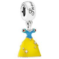 Pandora Originalus dizainas Disney Snieguolės suknelės pakabukas Poros stiliaus Unisex suknelė Daugiaspalvis 791579ENMX Box white