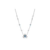 Pandora Disney serija Moliūgo vežimo dizaino kūrybiškas 925 sidabro karoliai Moteriški karoliai 399198C01 Box