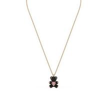 Swarovski meškiuko formos kristalinis karoliai Unisex karoliai Juoda Rožinė Aukso 5709030 Box (Random Color) white
