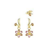 Swarovski Idyllia Rinkinys Auskarai Krištoliniai Moteriški auskarai Auksiniai 5732386 Box (Random Color)