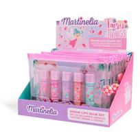 Lūpų balzamų rinkinys su kosmetine vaikams Martinelia Fairy Things Dream, 5 vnt.