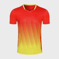 Quick-Dry Breathable Table Tennis & Badminton Short-Sleeve T-Shirts with Spot Printing Small mėlyna