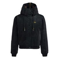 Adidas Originals FW25 Pašiltinta Žirgo Metų Riboto Leidimo Kinų Naujųjų Metų Šilta Gobtuvu Laisva Medvilninė Striukė Moteriškos Striukės KT0722 XS