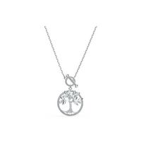 Swarovski Swa Symbol Brilliant Gyvybės Medžio Karoliai Moteriški karoliai 5521463 Box+Shopping Bag