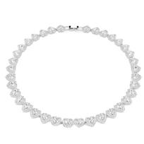 Swarovski X Ariana Grande Kapsulinė Kolekcija Širdies Formos Elegantiškas Madingas Karoliai Moteriški Karoliai Sidabriniai 5720857 OS,Silver White