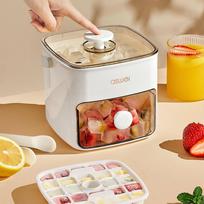 Large 48-grid Ice Cube Machine with Easy-to-slip Double-layer Design - Food-grade Plastic Storage Tray balta