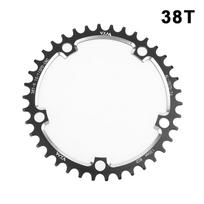 130 BCD Dviračio priekinė žvaigždė Siaura plati Žvaigždės 38-60T Al7075 Dantratis Road Bike Dėtuvė teigiama ir neigiama plokštė 38T