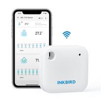 INKBIRD IBS-TH3 Wi-Fi / Plus Temperatūros ir drėgmės jutiklis, patalpų termometras ir higrometras 2-in-1 jutiklis su signalizacija šaldytuvui IBS-TH3 wifi