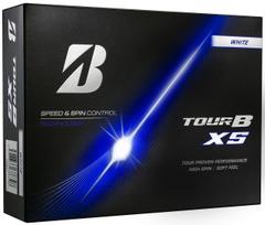 BRIDGESTONE TOUR B XS Golfo 2026 S6WXJ Kamuoliukai, Modelis, 12 vnt. pakuotė, Balti, balta