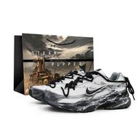 Nike Initiator žemi bėgimo bateliai Vyriški Pilki Balti Juodi IO7609-101(Team413-) 41