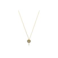 Swarovski Idyllia Kriauklių rašto karoliai Moteriški karoliai Auksiniai 5683968 Box (Random Color)
