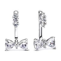 Pandora Starlight Bow Design 925 Sidabro Auskarai Moteriški auskarai 293543C01 Box