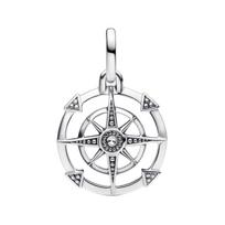 Pandora kompaso dizaino pakabukas Unisex pakabukas Sidabrinis 793456C01 Box