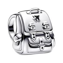 Pandora nuotykių kuprinės formos sterlingų sidabro pakabukas moterims pakabukas 793351C00 F,Silver