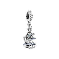 Pandora Disney Pelenės Magiški Momentai Pakabukas Moteriškas Pakabukas Sidabrinis Mėlynas 799201C01 Silver Blue