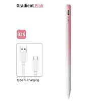 Stylus For Pencil iPad Air 6 11 13 M2 M3 Pro 13 11 M4 5/6/7/8/9/10th Gen Air 3/4/5/6 Mini 5 6 7 with Palm Rejection