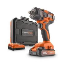 Akumuliatorinis veržliaraktis, 20V, 220Nm, 20V, 2Ah, 4,0A POWDP20160 POWERPLUS