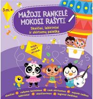 Mažoji rankelė mokosi rašyti. Skaičiai, labirintai ir skirtumų paieška - Nėra Autoriaus