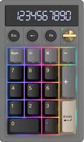 Royal Kludge M20 Phantom belaidė klaviatūra 2in1 (skaičiuotuvas) | 20%, Hot-swap, Cream switches