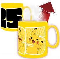 POKEMON - Pikachu 25 spalvą keičiantis puodelis (460 ml)