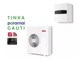 Šilumos siurblys Oras-Vanduo Ariston Nimbus R32, Plus, 80 S T Net 11.74 kW Φ3, su Wi-Fi