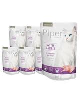 DOLINA NOTECI PIPER Animals su triušiena katėms po sterilizacijos 10x100g