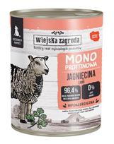 WIEJSKA ZAGRODA Monoproteininė Aviena drėgnas maistas šuniukams 800 g