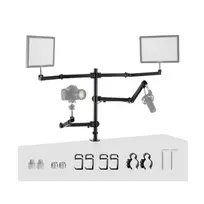 NEEWER DESKTOP LIVE BROADCAST STAND With 4 boom arms 10102160 (DEMO)