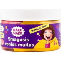 Kakė Makė Smagusis vonios muilas-modelinas braškių kvapo, 300g