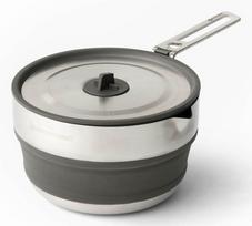 Sea To Summit Detour Pot 1.8 L Grey, Stainless steel