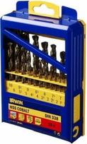 No Name IRWIN METAL DRILL BIT HSS CO SET 19pcs.
