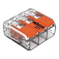 Universali laidų jungtis COMPACT 3x0.5-6mm² 450V 41A WAGO