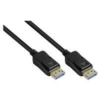 DisplayPort 2.0 Kabel, 54Gbit/s, UHBR 13.5, 4K @240Hz / 8K @60Hz, Kupferleiter, schwarz, 1,5m, Good (DP20-015)