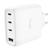 MOBILE CHARGER WALL MAXO 65W/4-PORT GAN WHITE 26068 TRUST|26068