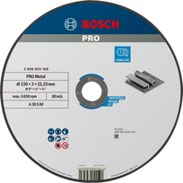 Pjovimo diskas, kampinis šlifuoklis BOSCH 2608603168