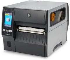 TT Printer ZT421; 6", 203 dpi, Euro and UK Cord, Serial, USB, 10/100 Ethernet, Bluetooth 4.1/MFi, USB Host, Cutter w/ Catch Tray, EZPL | ZT42162-T2E0000Z | 8596375235519