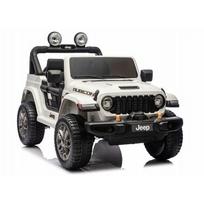 Lean Cars Elektromobilis Jeep Rubicon 4x4 DK-JWR556 4x200W 24V White | 5905991091479 | 5905991091479