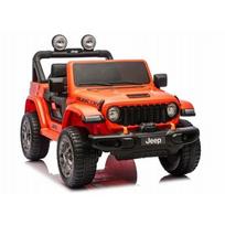 Lean Cars Elektromobilis Jeep Rubicon 4x4 DK-JWR556 4x200W 24V Orange | 5905991091455 | 5905991091455