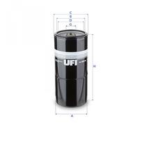 Kuro filtras UFI 24.332.00