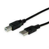 Kabelis USB Digitus USB-A - USB-B 1.8 m Juodas (11.45.8818)