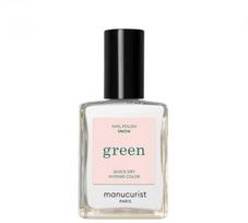Dermacol Manucurist Žalias Nagų lakas lakier do paznokci Snow 15ml