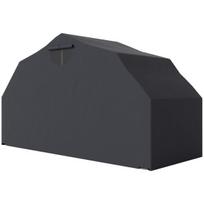 Motociklo uždangalas XXL 345x135x191 cm juodas