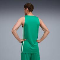 Puma Krepšinio Marškinėliai Vyrams TeamJaws Starter Jersey Green 685363 10 685363 10/L