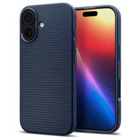 Telefono dėklas iPhone 17 mėlynas Spigen Liquid Air