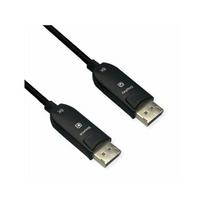 Roline ROLINE Kabel DisplayPort (AOC), v2.1, 10K@60Hz, 54Gbit/s, UHBR13.5, DP-DP, M/M, 20 m | 14.01.3502 | 7630049634718