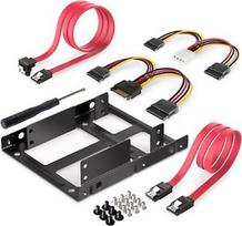 Digitus Adapter na dysk 3.5" / 2.5" + zestaw kabli SATA (DA-70434) | DA-70434 | 4016032454434