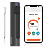 Termometrs kuchenny Meatmeet S Pro z aplikacją Bluetooth do grilla piekarnika wędzarni - szary | 6936360611409 | 6936360611409