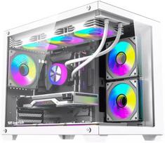 DarkFlash B275 PRO computer case (white) + 6 fans | B275 PRO WHT +6F | 4711527008351